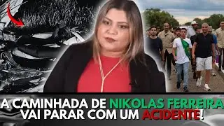 LENE SENSITIVA FAZ ALERTA CHOCANTE: CAMINHADA DE NIKOLAS FERREIRA TERMINA EM TRAGÉDIA? 😱