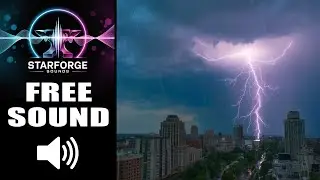 Realistic Thunderstorm Sounds ⚡ Free Royalty Free Audio Effects For Creators