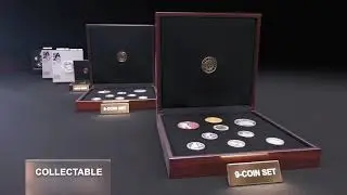 Collectable Coins Commemorating 25 Years of Constitutional Democracy in South Africa