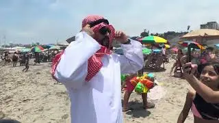CALAMBRITO, EL CHOFER DEL FUERTE. LA CHATA MARLENE Y EL ÁRABE LLEGARON A AGUA DULCE A VERANEAR ☀️🏖️