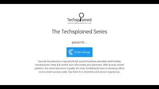 What is StaySecure? How to protect my vacation rental when I'm not there? How to have remote access?