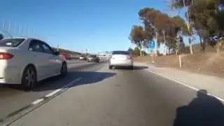 105 east Freeway accident
