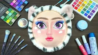 ASMR Realistic Watermelon Makeup 🍉🎭