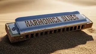 Harmonica Blues Instrumental &ndash; Moonlit Highway