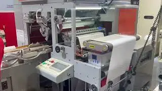 Thermal label sticker roll#machine #factory 