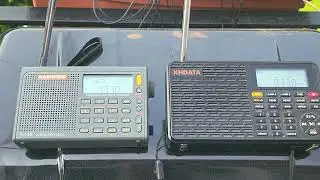 Having fun with Radiwow R-108 and XHDATA D-109WB receivers on Shortwave band scan