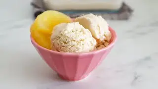 glace maison coco ananas recette vegan