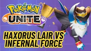 HAXORUS LAIR VS INFERNAL FORCE DE POKEMON UNITE