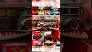 VW T1 Bus Widebody by FLAME 😍 #yudiecast #toycars #diecaster