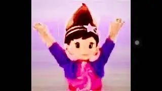 Twirlie when she  sees me !😂🎵💖💜