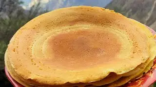 Traditional Dish of Gilgit Baltistan Goli recipe organics of Egg pure Milk and Butter .