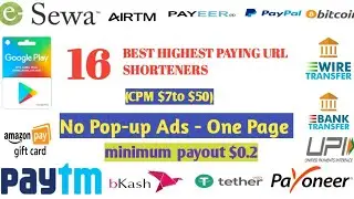 url shortener make money|top 16 url shortener site list|cpm$7 to $50