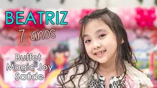Filmagem Festa | Buffet Magic Joy Sa&uacute;de | Beatriz 7 anos | Tema Hello Kitty