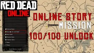 Red Dead 2 Online | How to unlock story online when locked at %75 | Step by step to 100/100