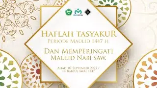 🔴 LIVE  HAFLAH TASYAKUR WISUDA AMTSILATI PASCA | PERIODE MAULID 1447 H