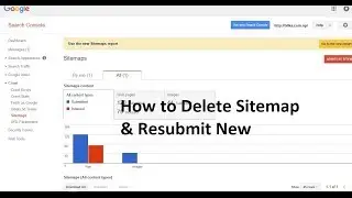 Delete Sitemap from Google Search Console