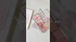 Clio eye palette #clio #kbeauty #makeup #pink #unboxing