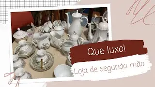 O que tem em uma loja de segunda mão em Portugal 🇵🇹