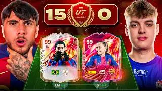 Can I Go 15-0 With A PRO PLAYER'S Team?