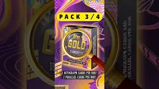 2 Guaranteed Autos ! | Topps Gold 24/25 | Pk3