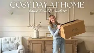 some changes to the house & a home decor haul (M&S new in 🌷)
