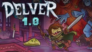 Delver - MY WOOD BOWL is a DEADLY WEAPON!! - 1st-Person Action Rogue-like - Delver Gameplay