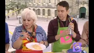 La gorda fabiola y polilla cocinaron un delicioso pollo en leche (4/4) | Bravíssimo
