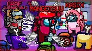 Powybijałem WSZYSTKICH SAM! (NOWE ROLE) 🎇 AMONG US (Graf, Kasix, Nexe, Bladii, Eybi)