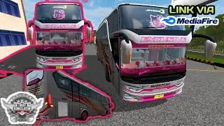 REVIEW MOD BUSSID||Livery murni jaya Jemblem + full boneka!!! Mod jb3 shd by.ztom