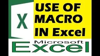 How to use Macro in MS Excel 2016/2013/2010/2007 in hindi lec 42