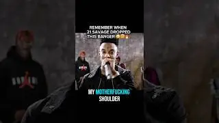 21 SAVAGE Went HARD on this BEAT 😳 #rap #freestyle #trending #edit
