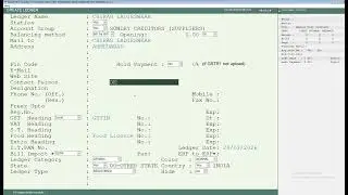 Purchase Entry in Garment Shop in Marg ERP Software