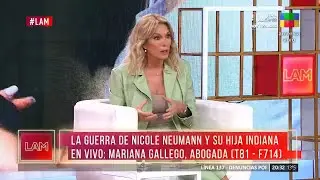 Los DETALLES de la GUERRA JUDICIAL entre INDIANA CUBERO y NICOLE NEUMANN