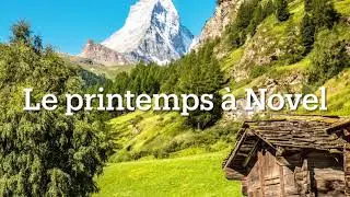 Le printemps &agrave; Novel par Jeannot Christinaz