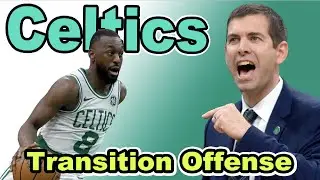 Boston Celtics Transition Basketball Offense