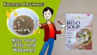 MISO SOUP with tofu and wakame seaweed | Karman reviews Japanese food