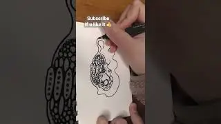 A thinking-free activity&hellip; #doodleart #inkdrawing #art #ink #pendrawing #doodle #doodles #quickdoodle