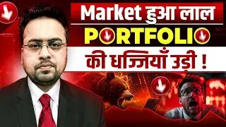 आज बाज़ार क्यो गिरा ? Why Fiis Selling? मैं Sandeep Mishra 