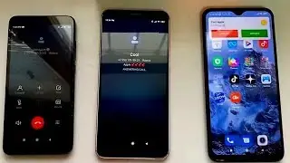 Triple calls Xiaomi Redmi 7A vs Redmi 9 vs Xiaomi Redmi 5+ / Incoming & outgoing calls