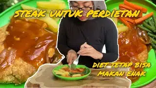 RESEP STEAK TEMPE DIET??? STEAK VEGETARIAN TAPI ENAK BANGET!