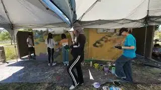 Ed Levin Park Mural - Summer of 2025