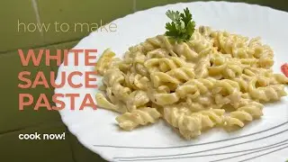 Creamy White Sauce Pasta in10 Minutes 😋 | Restaurant&ndash;Style at Home.