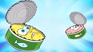 SpongeBob's Game Frenzy:  Spongebob Food Can | Nickelodeon Games
