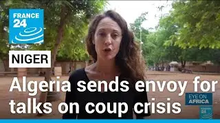 Algeria sends envoy to Niger for talks on coup crisis &bull; FRANCE 24 English
