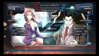 Valfox (kazuya) vs a solid 1st dan Julia - best rounds