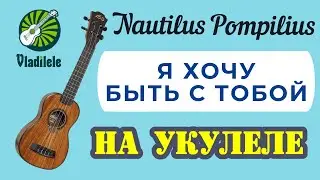 NAUTILUS POMPILIUS - Я ХОЧУ БЫТЬ С ТОБОЙ разбор на укулеле