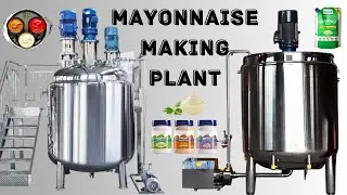 MAYONNAISE MAKING PLANT | MAYONNAISE HI-SPEED MIXER