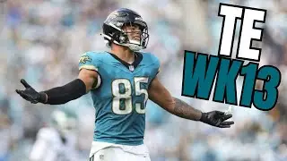 Week 13 Top 24 TE Rankings Fantasy Football- Travis Kelce, Mark Andrews, Brenton Strange + MORE