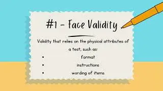 7 Types of Validity