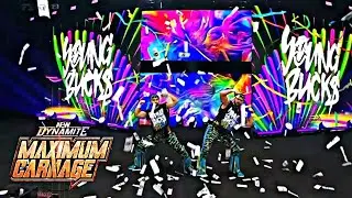 Young Bucks Entrance , AEW Dynamite Maximum Carnage Jan ,14 , 26 (HD)
